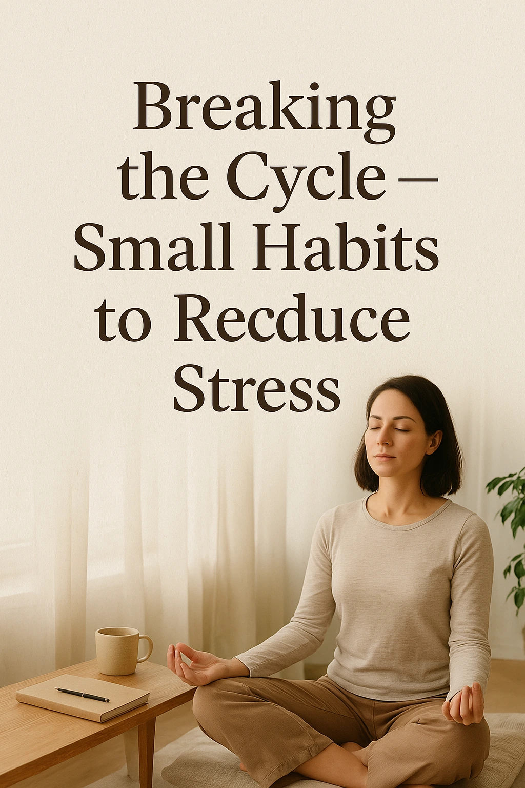 “Small habits to reduce stress”