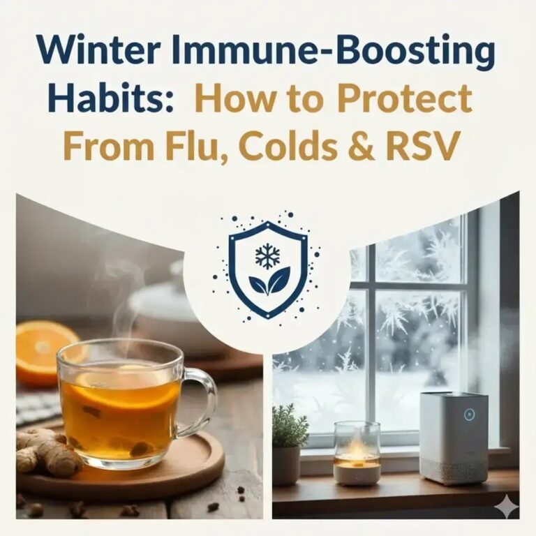 Winter Immune-Boosting Habits: How to Protect Yourself From Flu, Colds & RSV